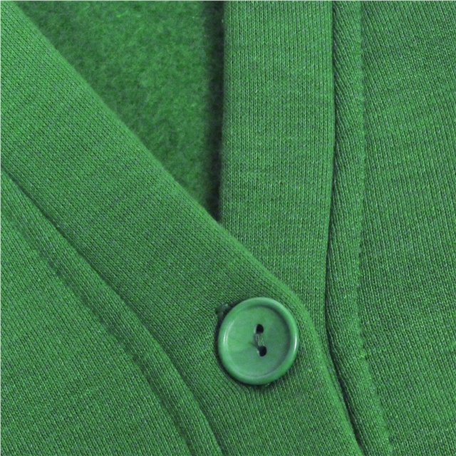 Emerald Sweatshirt Cardigan
