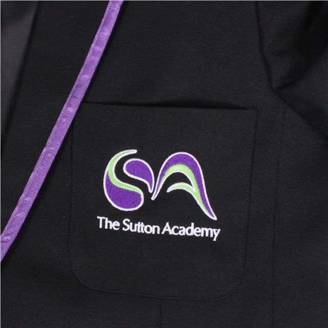The Sutton Academy Girls Blazer with Trim