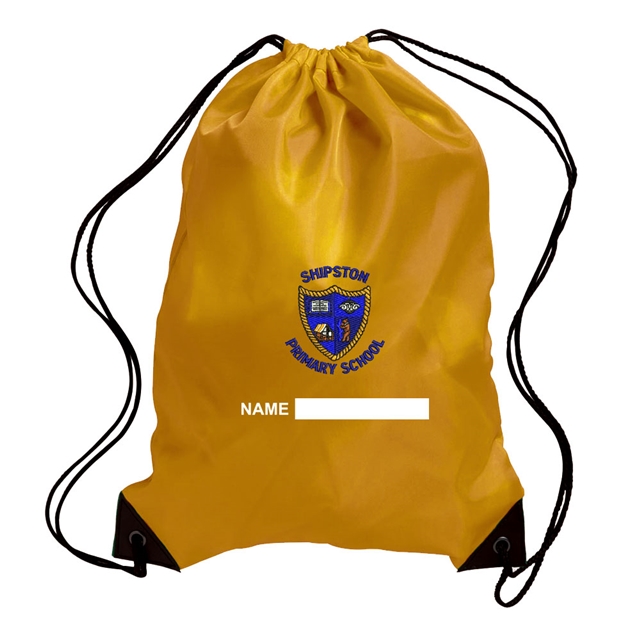 Shipston Primary PE Bag - Badger(Yellow)