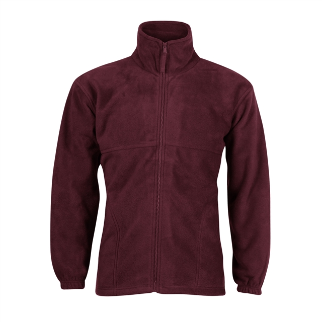 Maroon Polar Fleece Jacket