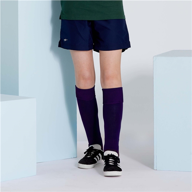 Purple Sports Socks