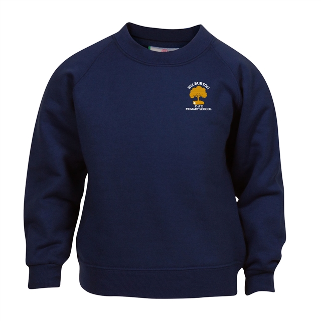 Wilburton C of E Primary School PE Crew Neck Sweatshirt