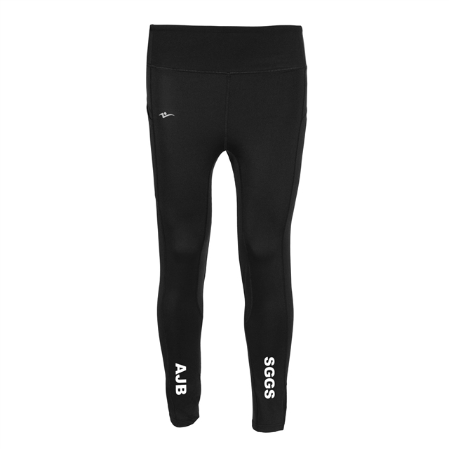 Stratford Girls Grammar School High Waist Leggings with Initials