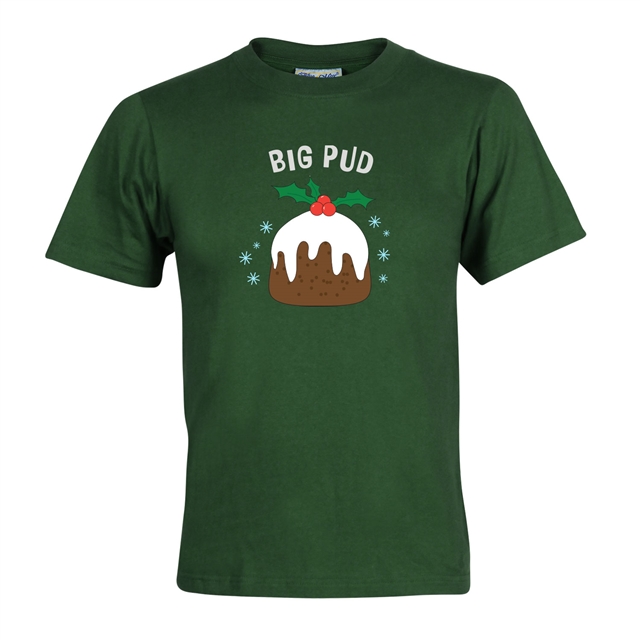 Big Pud Christmas T-Shirt - Adult