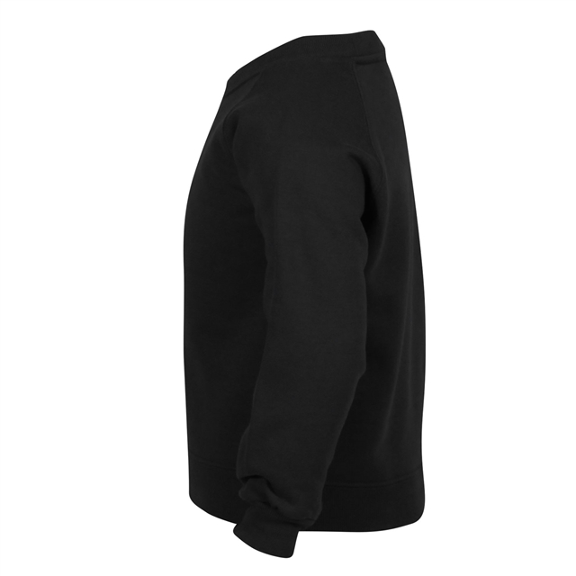 Black Crew Neck School Sweatshirt
