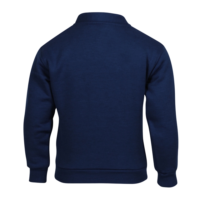 School Sweatshirt Cardigan