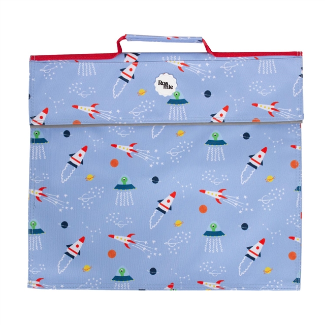 Roamie space design school book bag made from 100% recycled plastic bottles