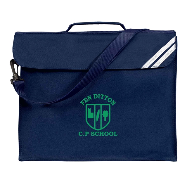 Fen Ditton Primary School Book Bag with Strap