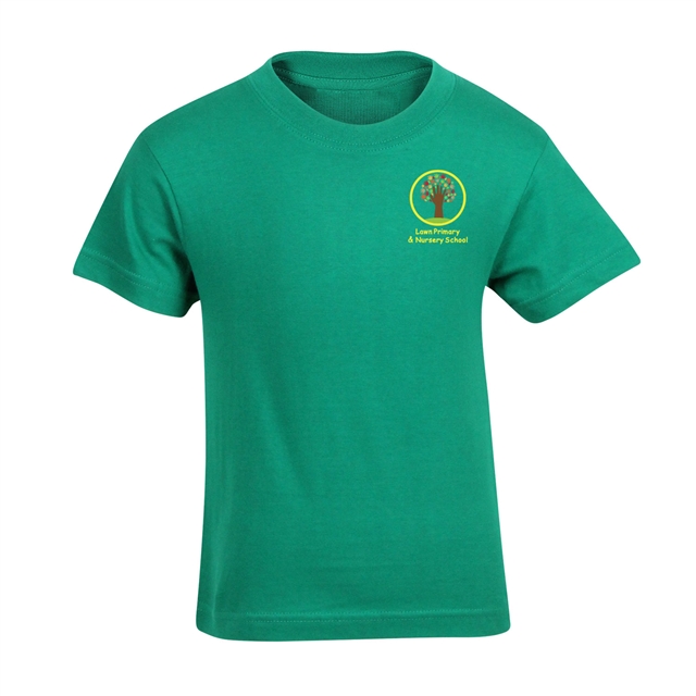 Lawn Primary School PE Cotton T-Shirt