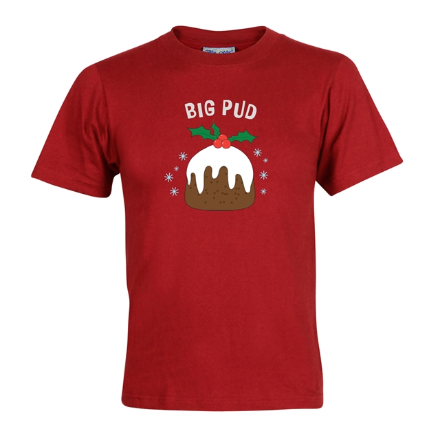 Big Pud Christmas T-Shirt - Child
