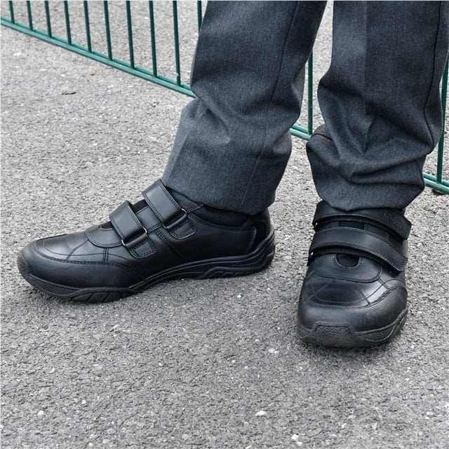 Boys Leather School Shoes