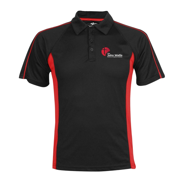 The John Wallis Academy Unisex Sports Polo Shirt