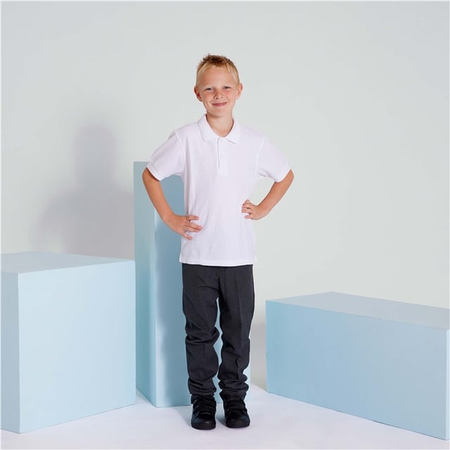 Grey Junior Boys Trousers
