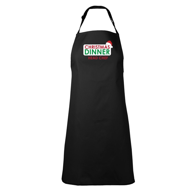 Head Chef Christmas Apron - Adult