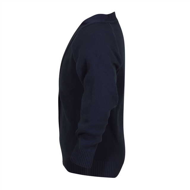 Dark Navy Knitted School Cardigan
