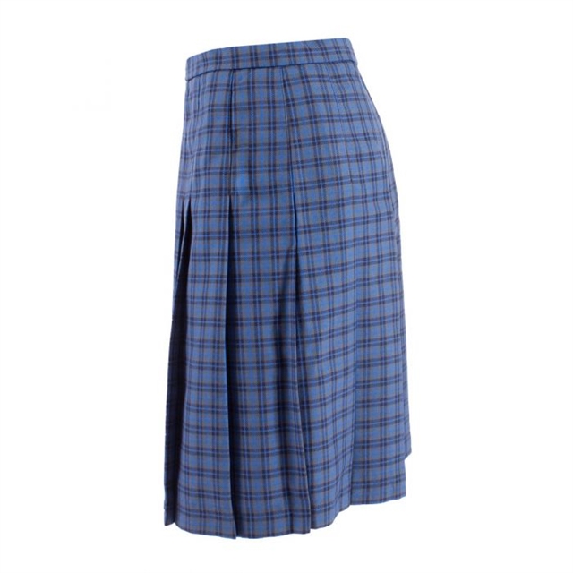 St Laurence School Knife Pleated Tartan Skirt
