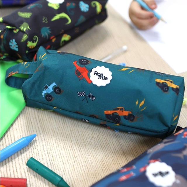 Eco Friendly Monster Truck Kids Pencil Case