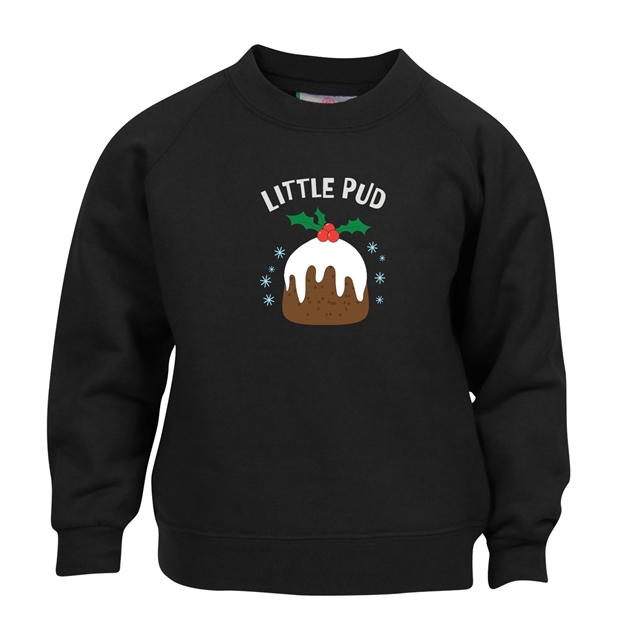 Little Pud Christmas Sweatshirt - Child