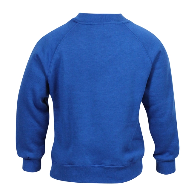 Royal V-Neck School Sweatshirt