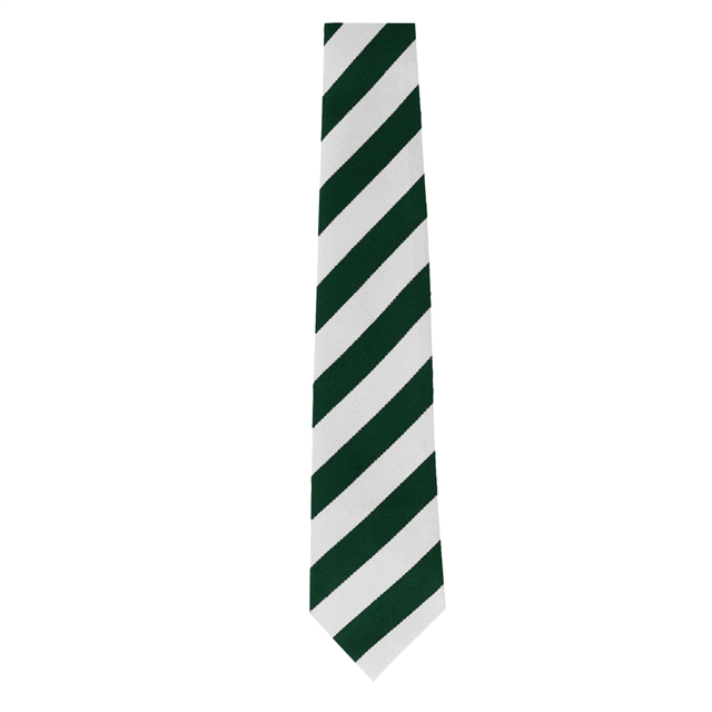 Bottle White Broad Stripe Tie