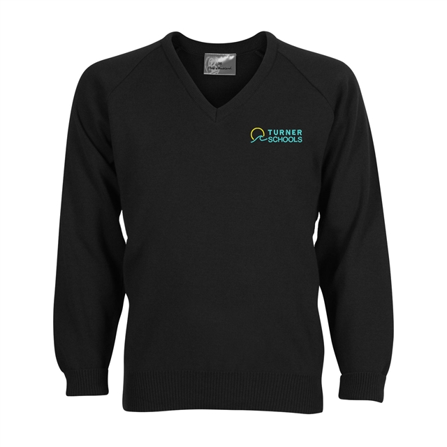 Dover Christ Church Academy Knitted V-Neck Jumper