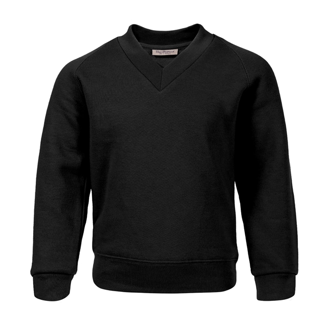 Cotton Rich V-Neck Sweatshirt