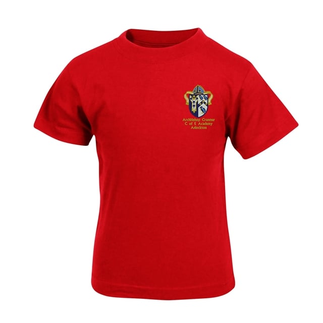 Archbishop Cranmer C of E Academy PE Cotton T-Shirt