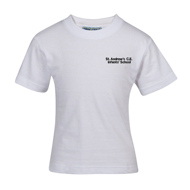 St Andrew’s C of E Infants School PE Cotton T-Shirt