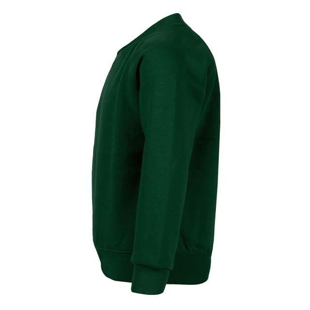 Bottle Green Cotton Rich School Sweatshirt