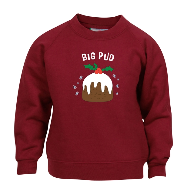 Big Pud Christmas Sweatshirt - Child