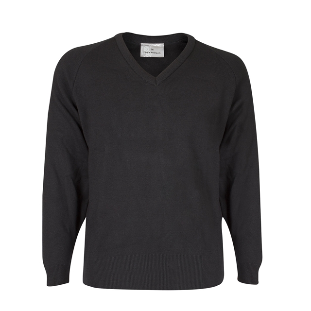 St James School Knitted V-Neck Jumper