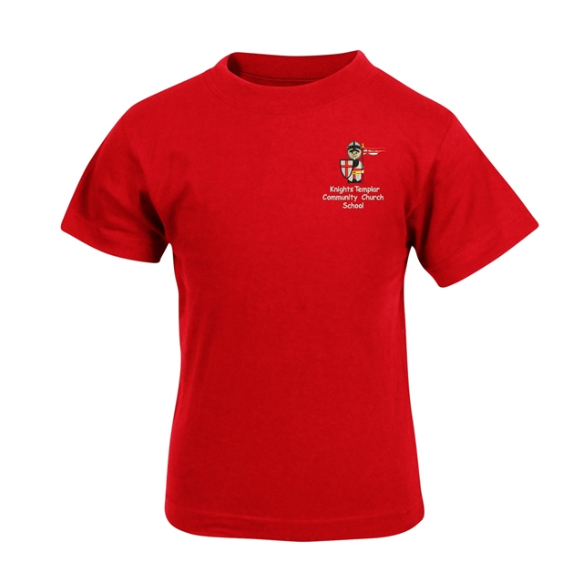 Knights Templar Community Church School and Nursery PE Cotton T-Shirt