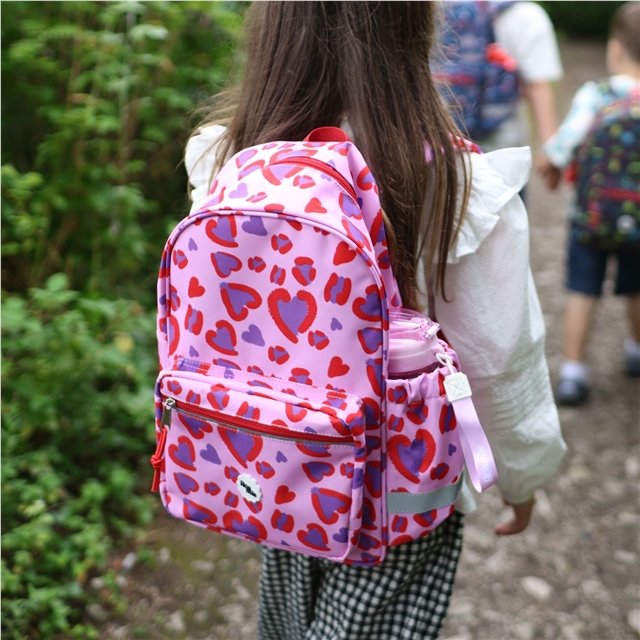 Eco Friendly Wild Hearts Kids Backpack