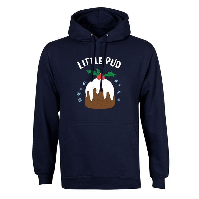Little Pud Christmas Hoodie - Adult