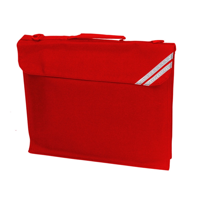 Red Bookbag with Strap