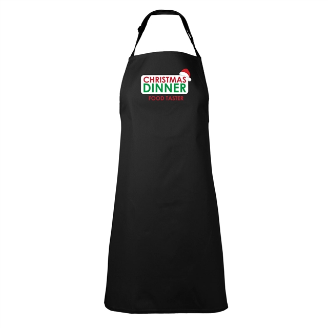 Food Taster Christmas Apron - Adult