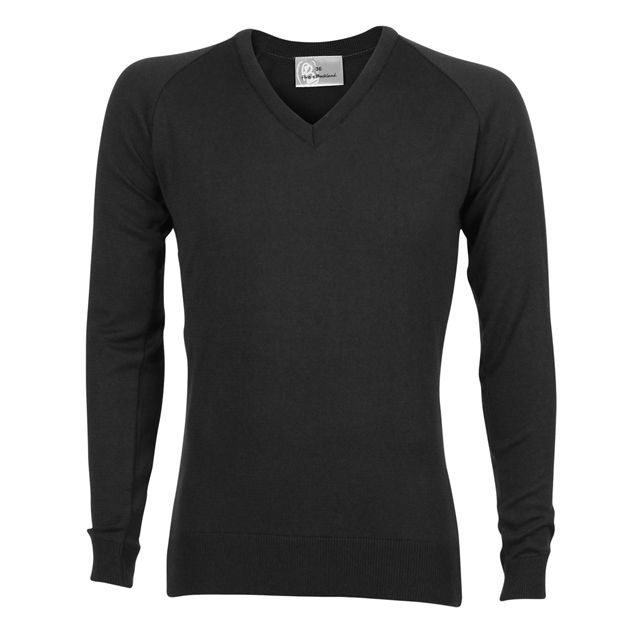 The Grange School Fine Knit V-Neck Jumper
