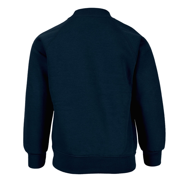 Navy Cotton Rich School Sweatshirt