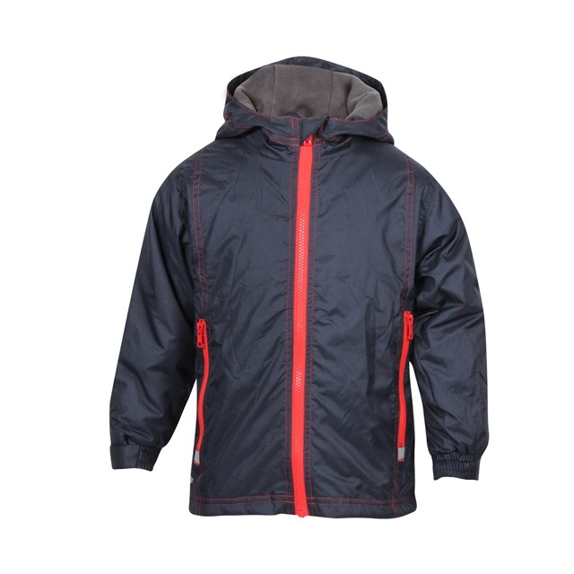 Kids Navy Showerproof Coat