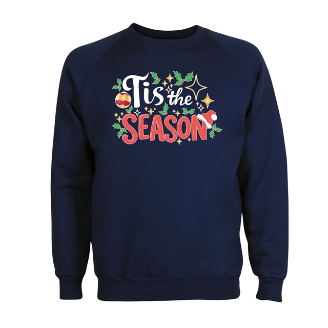 Tis The Season Christmas Sweatshirt - Adult