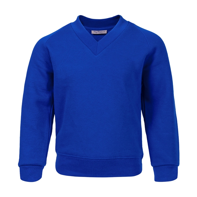 Cotton Rich V-Neck Sweatshirt