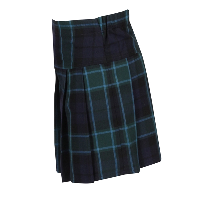 Nicholas Hawksmoor Primary School Pleated Tartan Skirt