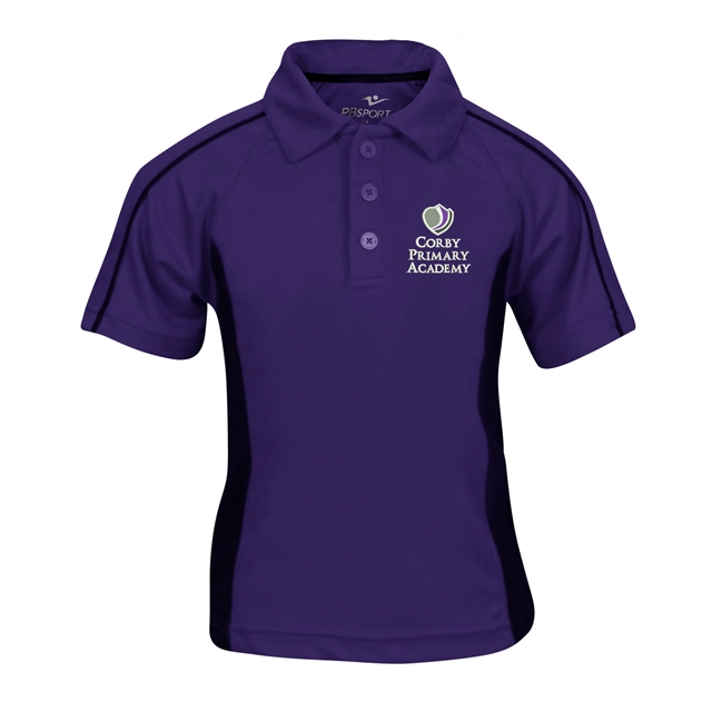 Corby Primary Unisex Polo Shirt