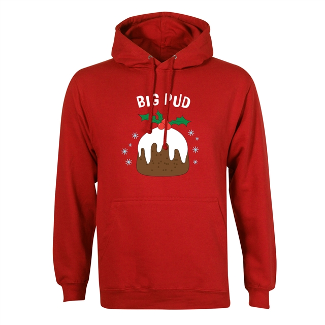 Big Pud Christmas Hoodie - Adult