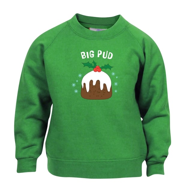 Big Pud Christmas Sweatshirt - Child