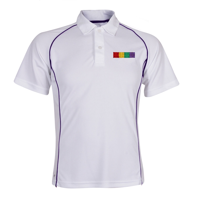Morley Academy Unisex Sports Polo Shirt Contrast Piping 
