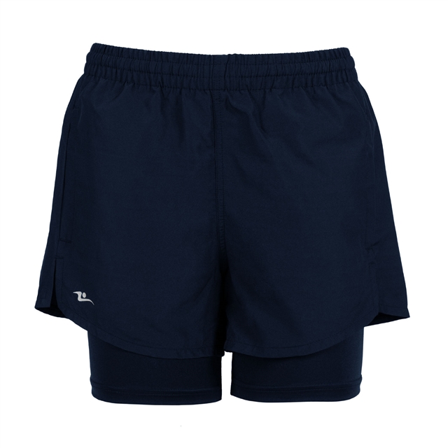 Navy MicroTech 2 in 1 Shorts