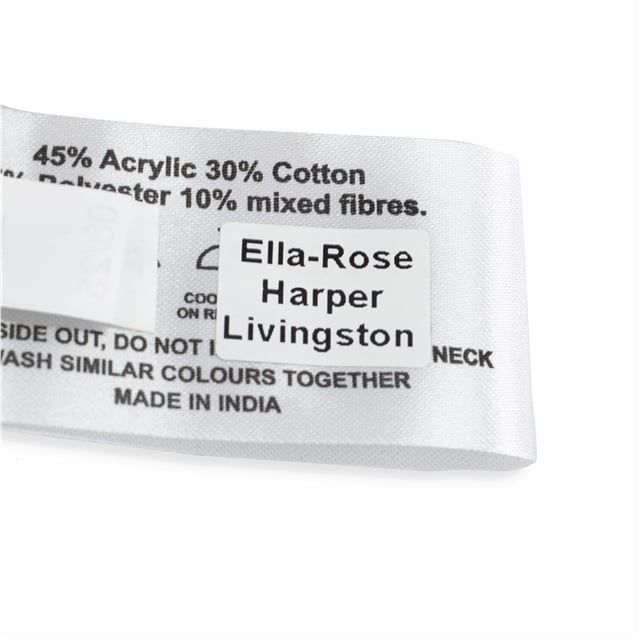 Stick On Name Labels - 20 Per Pack