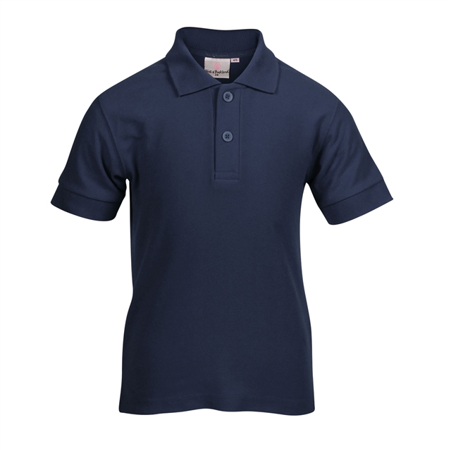 Navy School Polo Shirt