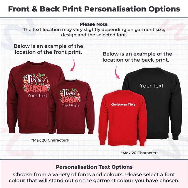 Tis The Season Christmas Sweatshirt - Adult